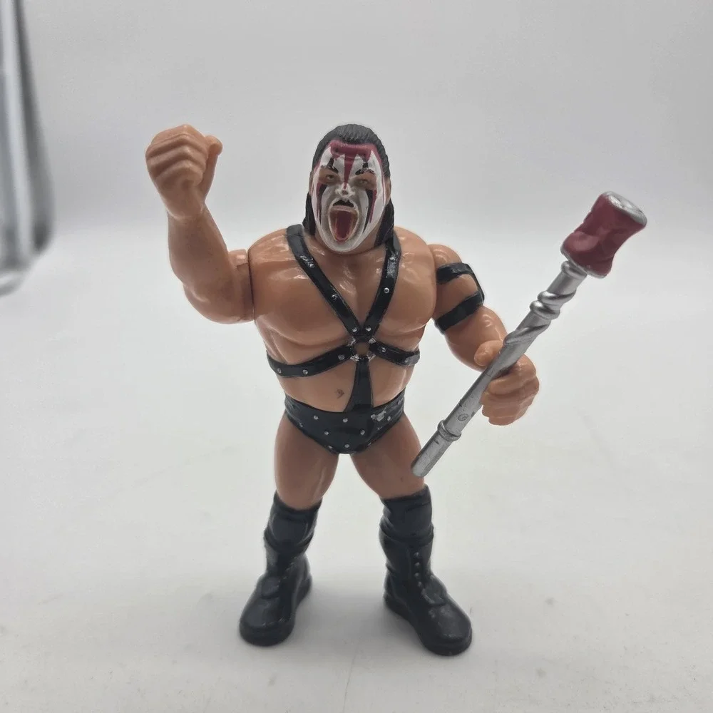 Vintage 1990 Titan Sports Hasbro Demolition Smash Figure Wrestling W/ Weapon